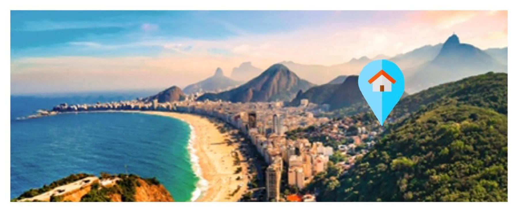Close Copacabana At Babilonia Hill * Rio de Janeiro